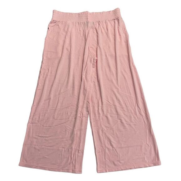 KOOLABURRA by UGG pink square cropped‎ lounge pants, elastic waist sz small - Picture 3 of 9